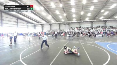 61 lbs Consolation - Levi Ortzow, Wlv Jr Wrestling vs Deklan Mondragon, Ravage WC