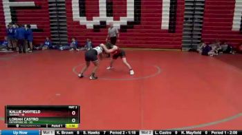 132 lbs Round 1 - Loriah Castro, Enterprise HS vs Kallie Mayfield, Weaver