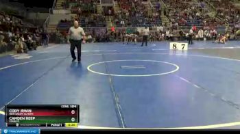 170 lbs Cons. Semi - Cody Irwin, New Salem-Almont vs Camden Reep, Stanley