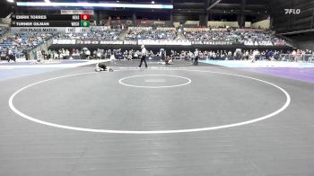 190 lbs 5th Place Match - Emrik Torres, Newton HS vs Turner Gilman, Wichita-Bishop Carroll HS