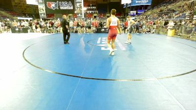 190 lbs Rnd Of 32 - Logan Van Duyne, IL vs Eli Knight, WV