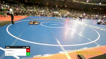 55 lbs Round Of 16 - Savina Burgo, Legion Wrestling vs Averie Orth, Sperry Wrestling Club