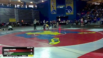 106 lbs Cons. Round 1 - Derek Fulmer, Nazareth vs Ivan Thrift, Great Bridge