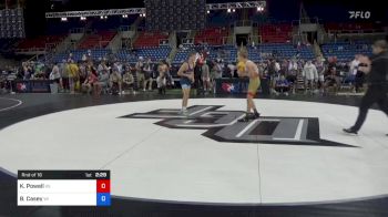 113 lbs Rnd Of 16 - Kaiden Powell, Kansas vs Brayten Casey, Wisconsin