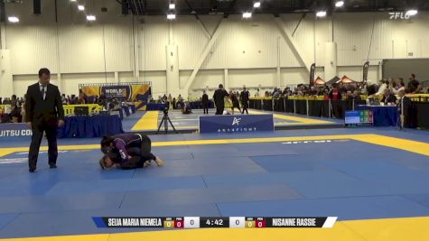 Nisanne Rassie vs Seija Maria Niemela 2024 World IBJJF Jiu-Jitsu No-Gi Championship