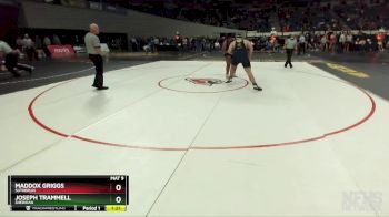 3A-285 lbs Quarterfinal - Maddox Griggs, Sutherlin vs Joseph Trammell, Sheridan