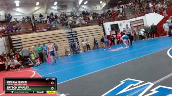 136 lbs 3rd Place Match - Bryson Whaley, Edgewood Wrestling Club vs Joshua Nuger, Carmel USA Wrestling