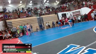 136 lbs 3rd Place Match - Bryson Whaley, Edgewood Wrestling Club vs Joshua Nuger, Carmel USA Wrestling