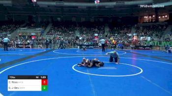 73 lbs Prelims - Chloe Ross, Mayo Quanchi vs Shiloh Jackson-Bey, Whitted Trained