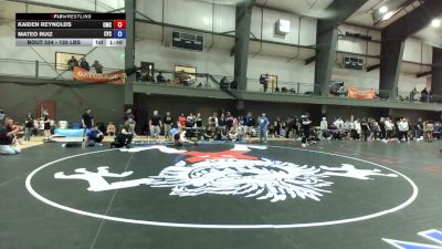 120 lbs Cons. Rd Of 16 - Kaiden Reynolds, Cowboy Mat Club vs Mateo Ruiz, Community Youth Center