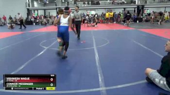 100 lbs Round 1 (6 Team) - Vishwesh Wadje, CT Elite vs Connor Messinger, 84 Athletes