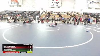 93 lbs Champ. Round 1 - Kyle Crudele, BH-BL Youth Wrestling vs Tytus Neu, Shaker You Wrestling