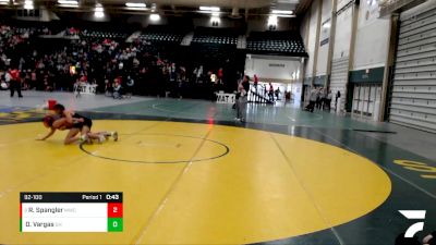 92-100 lbs 2nd Place Match - Reanna Spangler, Maize Wrestling Club vs Damaris Vargas, Greater Heights