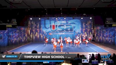 Timpview High School - Timpview Game Day [2022 High School -- Fight Song -- Cheer] 2022 USA Nationals: Spirit/College/Junior