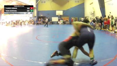 215 lbs Cons. Round 4 - Noe Santana, Centennial (Corona) vs Fares Osman, University