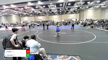 99 lbs Consi Of 4 - Jack Baker, Livermore Elite WC vs Jeremiah Durazo, Safford WC