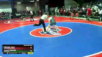 5 lbs Quarterfinal - Michael Kilic, Woodward Academy vs Isaiah Skinner, Apalachee