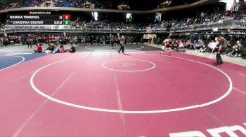 6A 145 lbs Cons. Round 3 - Christina Decker, Houston Clear Lake vs Romina Temengil, Richardson Lake Highlands