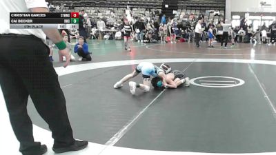 65 lbs 5th Place - Christian Garces, CT Whale Beluga - ESE vs Cai Becker, Ruthless 1 - ESE