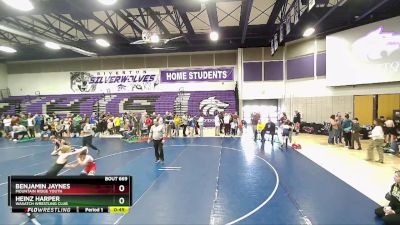 90 lbs Quarterfinal - Heinz Harper, Wasatch Wrestling Club vs Benjamin Jaynes, Mountain Ridge Youth