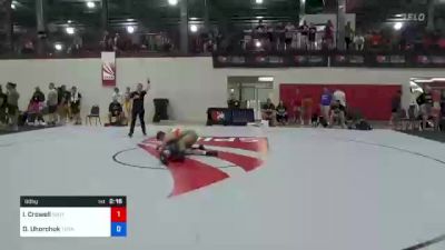 60 kg Consi Of 16 #2 - Isaac Crowell, Southeastern Wrestling Club vs Daniel Uhorchuk, Tennessee