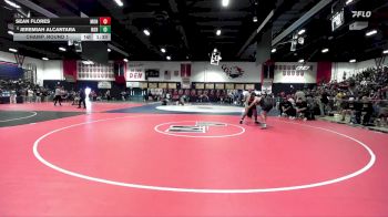 215 lbs Champ. Round 1 - Sean Flores, Montclair vs Jeremiah Alcantara, Northview