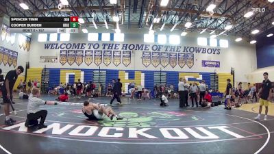 157 lbs Cons. Round 2 - Terence Hinson, War Noles vs Chance Gatley, Attack