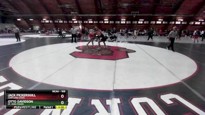 165 lbs Quarterfinal - Jack Pickersgill, Cortland State vs Otto Davidson, St. John Fisher