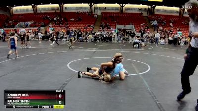 84 lbs 3rd Place Match - Andrew Bell, Marlington vs Palmer Smith, Michigan Revolution