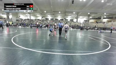 95 lbs Cons. Round 2 - Trevor McCarter, GOVS Elite vs Gideon Dean, Iron Knights