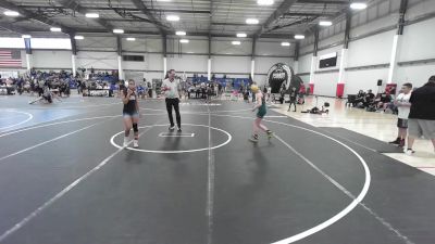 88 lbs Semifinal - Penelope Zalez, Yuma Elite Wr Ac vs Marqie Decker, Show Low