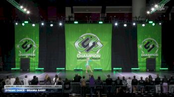 Dynamic Dance - Brianna Garry [2026 Junior - Solo - Contemporary/Lyrical Day 1] 2026 CSG Dance Grand Nationals