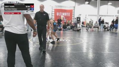 100 lbs Rr Rnd 5 - Emily Hamil, Okie Girls - GK12E vs Payton Pizzuli, Lady Warriors Wrestling Club - GK12E