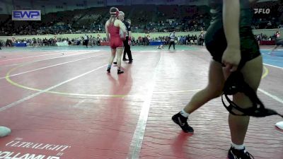 123 lbs Consi Of 32 #2 - Brenlie Peacock, Redskins Wrestling Club vs Courtney Cowan, Perry Girls Wrestling Club