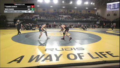 138 lbs Consi Of 16 #2 - Gavin Ulrich, Metrolina Christian Academy vs Niko Rakis, Our Lady Of Good Counsel