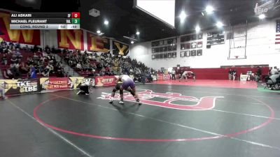 190 lbs Cons. Round 3 - Ali Askari, Santa Fe vs Michael Fleurant, Valenicia (Santa Clarita)