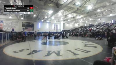 120 lbs Cons. Round 4 - Jaedis Brady, Esperanza vs Camryn Stewart, Canyon (Anaheim)