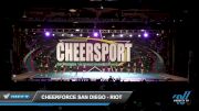 CheerForce San Diego - Riot [2022 Day 1] 2022 CHEERSPORT National Cheerleading Championship