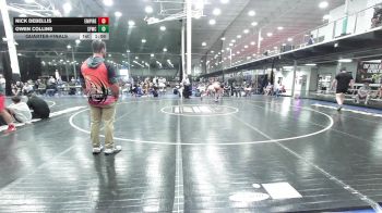 162 lbs Quarterfinal - Nick Debellis, Empire Wrestling Academy Black - HSC vs Owen Collins, Sly Fox Gray WC - HSC
