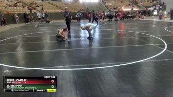 90 lbs Round 5 - Eli Berman, Williamson County Wrestling Cl vs Eddie Jones Iii, Wave Wrestling Club