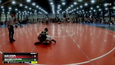 76 lbs Rd# 7- 10:45am Saturday Final Pool - Alex Strobl, Bitetto Trained vs Brayden Kuhlman, Westshore D.S.