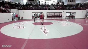 106 lbs Quarterfinal - Jude Tsosie, Warner vs Logan Long, Henryetta HS