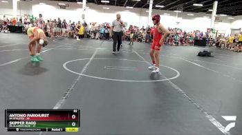 92 lbs Round 2 (8 Team) - Skipper Ragg, PA Alliance Blue vs Antonio Parkhurst, 84 Athletes