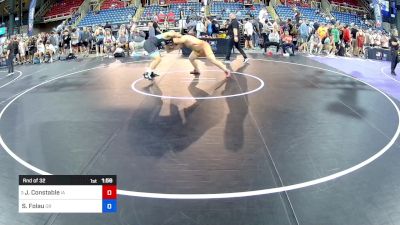 285 lbs Rnd Of 32 - Joe Constable, IA vs Skylar Folau, OR