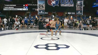 144 lbs Cons. Quarters - Tyler Stephens, Maryland vs Jack Bronte, California