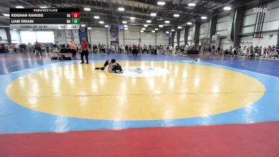 127 lbs Consi Of 32 #1 - Keighan Kanuss, NC vs Liam Oriain, MA