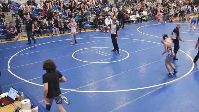 144 lbs Champ. Round 2 - Alfred Arnold, Hamburg vs Carmine Calimeri, Southwestern