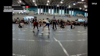 165 lbs Round 1 (4 Team) - Keilan Adams, Trojan WC vs Julian Bell, Pasco Wolfpack WC