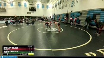 126 lbs Round 1 (10 Team) - Justin Firestien, Eaton vs Zachary Covolo, Rawlins