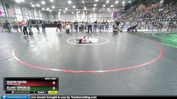 44-48 lbs Round 2 - Mason Maciel, Moses Lake WC vs Elijah Deruelle, Team Real Life Wrestling